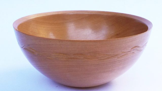 carved woodturning